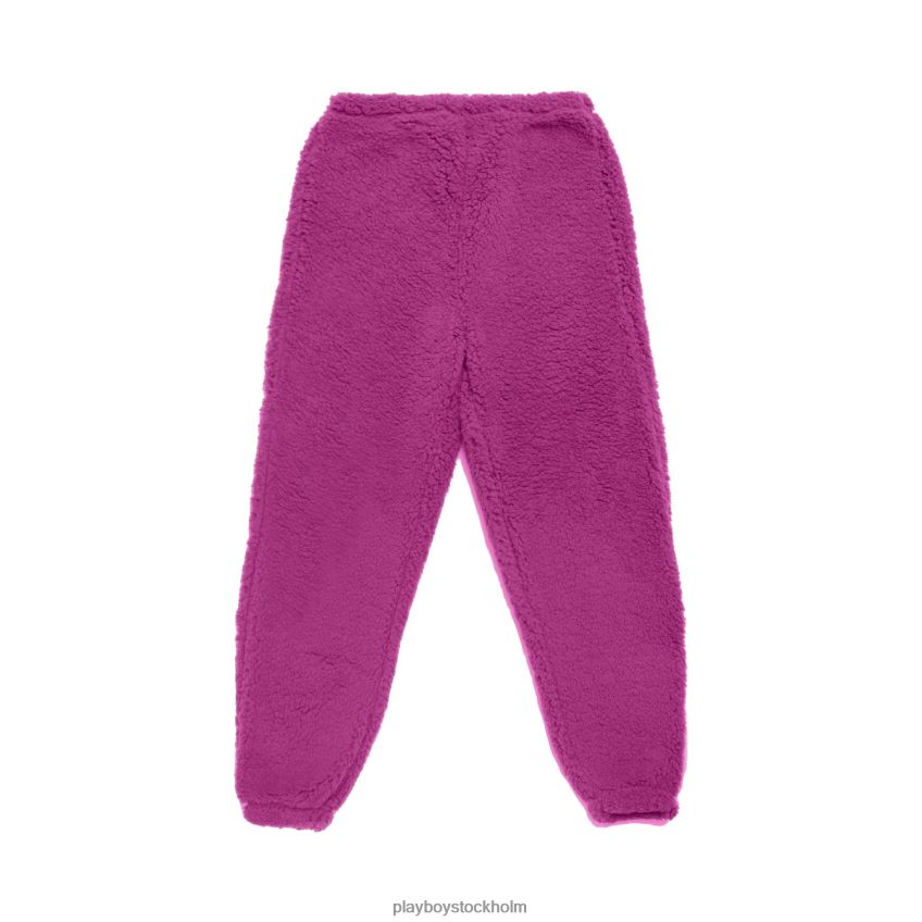 bunny leg sherpa träningsbyxa Playboy kvinnor 62L66F1241 djup orkidé Kläder