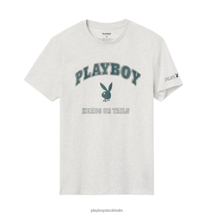 heads or tails t-shirt Playboy män 62L66F306 gröt Kläder