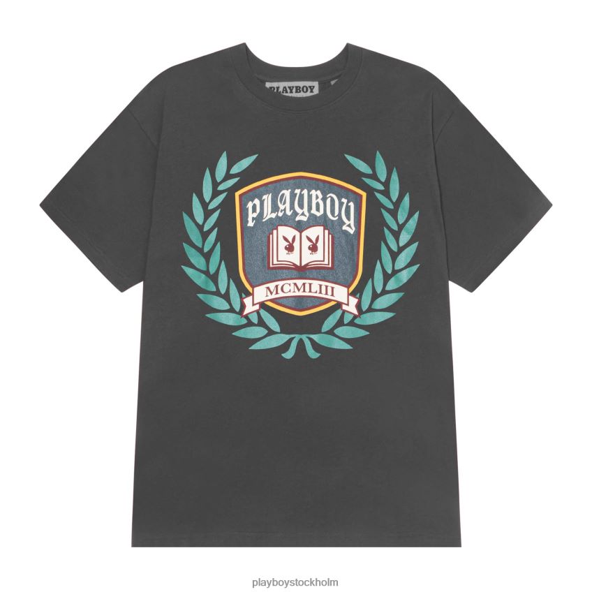murgröna league t-shirt Playboy män 62L66F296 svart Kläder