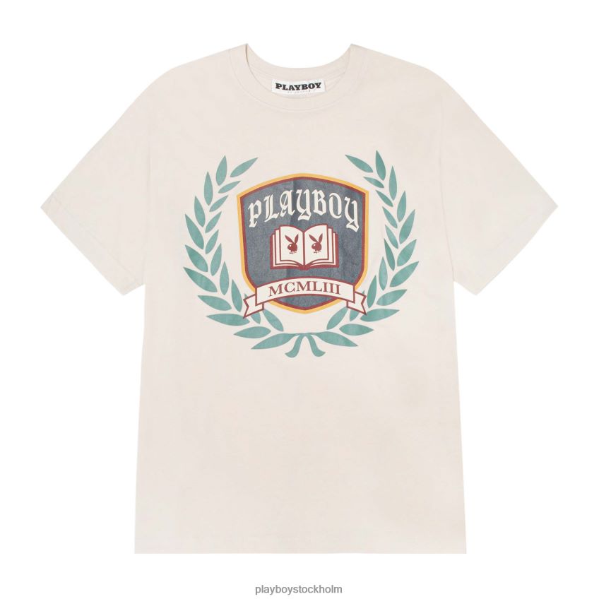 murgröna league t-shirt Playboy män 62L66F297 benvit Kläder