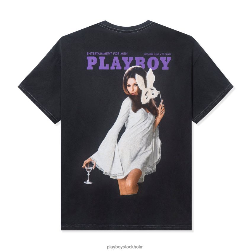 oktober 1968 täckt t-shirt Playboy män 62L66F166 original Kläder