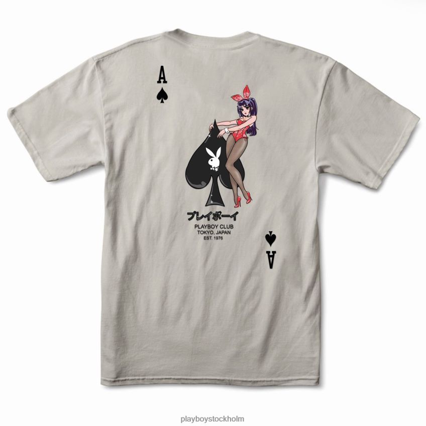 spader ess 2.0 t-shirt Playboy män 62L66F46 sand Kläder