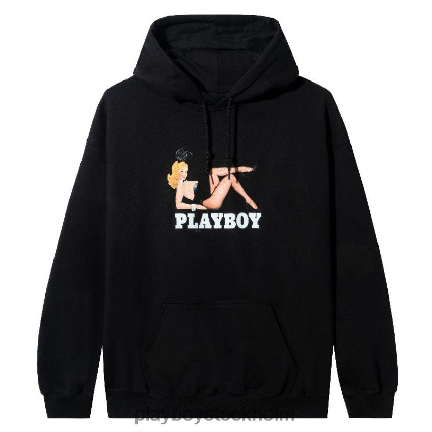 vintage hoodie med kanin Playboy män 62L66F504 original Kläder