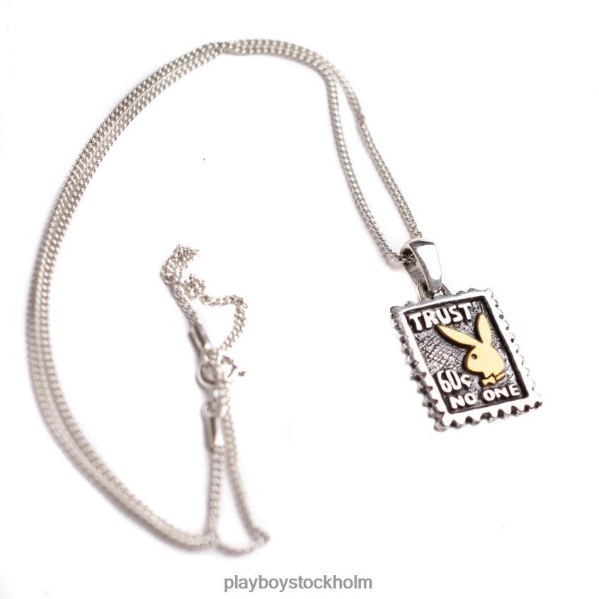 lita på ingen halsband Playboy män 62L66F872 tvåfärgad, 18 tum tillbehör